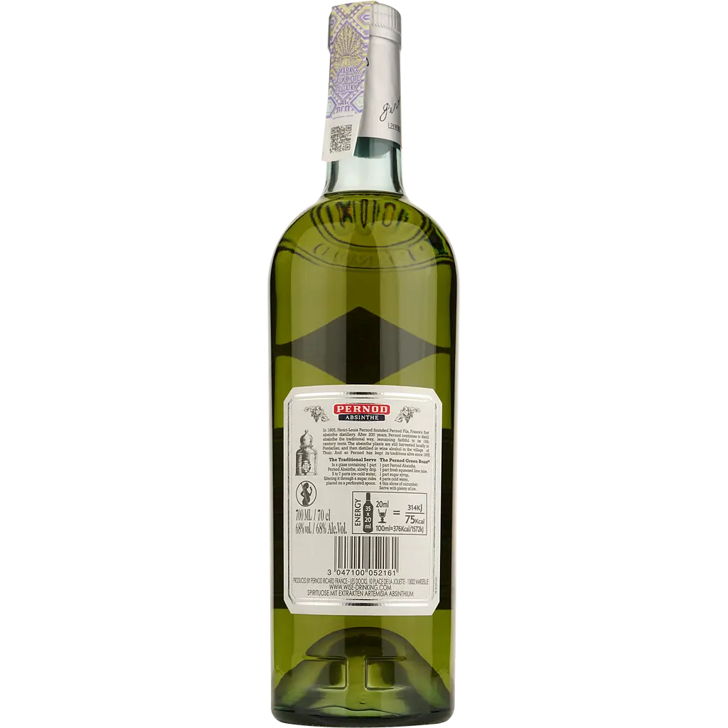 Абсент Pernod, 0,7 л, 68% (882463) - фото 2
