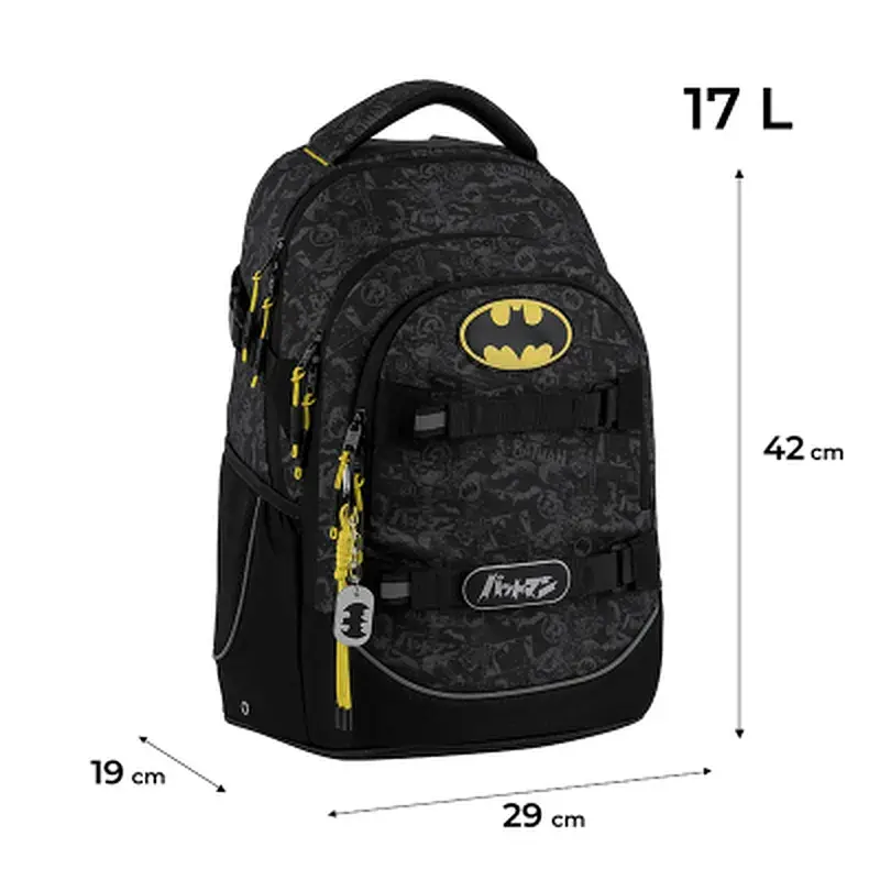 Рюкзак шкільний Kite Education teens 727M DC Batman (DC25-727M) - фото 2