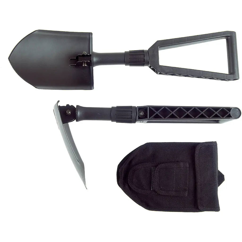Складная универсальная лопата Fiskars Folding Spade 84 см + чехол (1000621) - фото 1