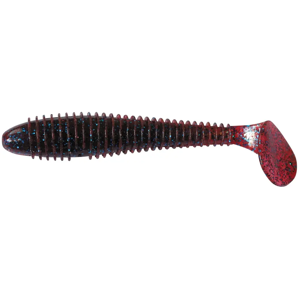 Силикон Keitech Swing Impact Fat 3.8" EA#03 Grape (6 шт/уп) - фото 1