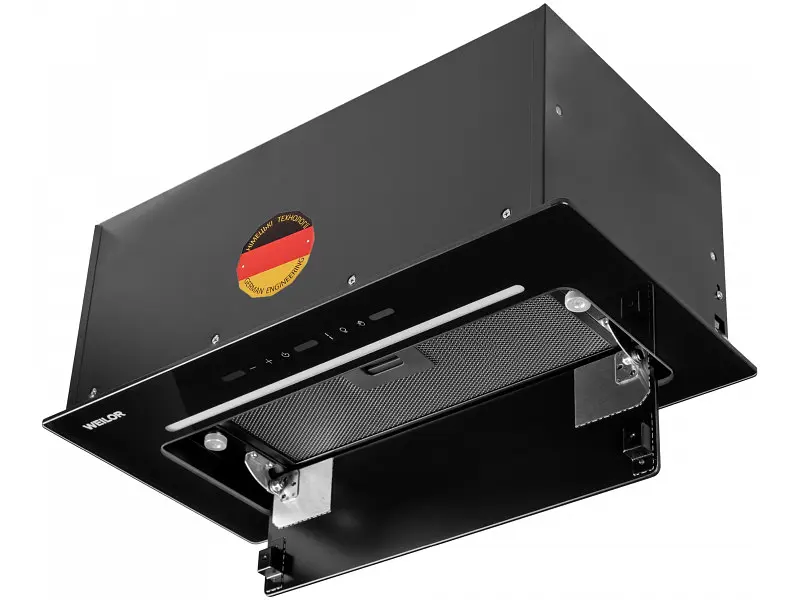 Витяжка вбудована WEILOR LUMINA WBG 66 BLACK - фото 5