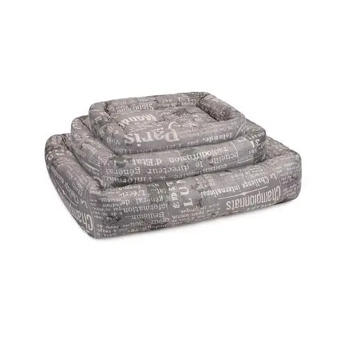 Лежак Природа Print 3 для котів та собак 82х64х16 см - фото 2