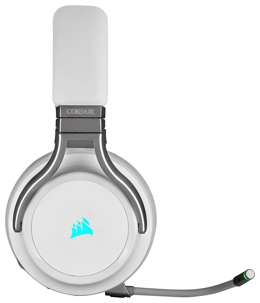 Навушники Corsair VIRTUOSO RGB WIRELESS High-Fidelity Gaming Headset (CA-9011186-EU) White - фото 3