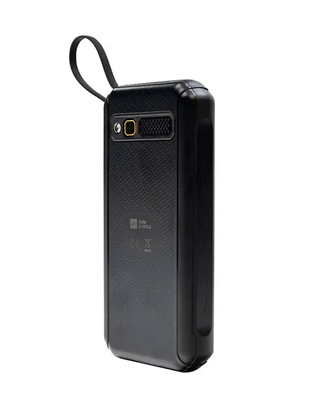 Кнопковий телефон AGM M11 4G Black (Клавіатура з кирилицею) - фото 5