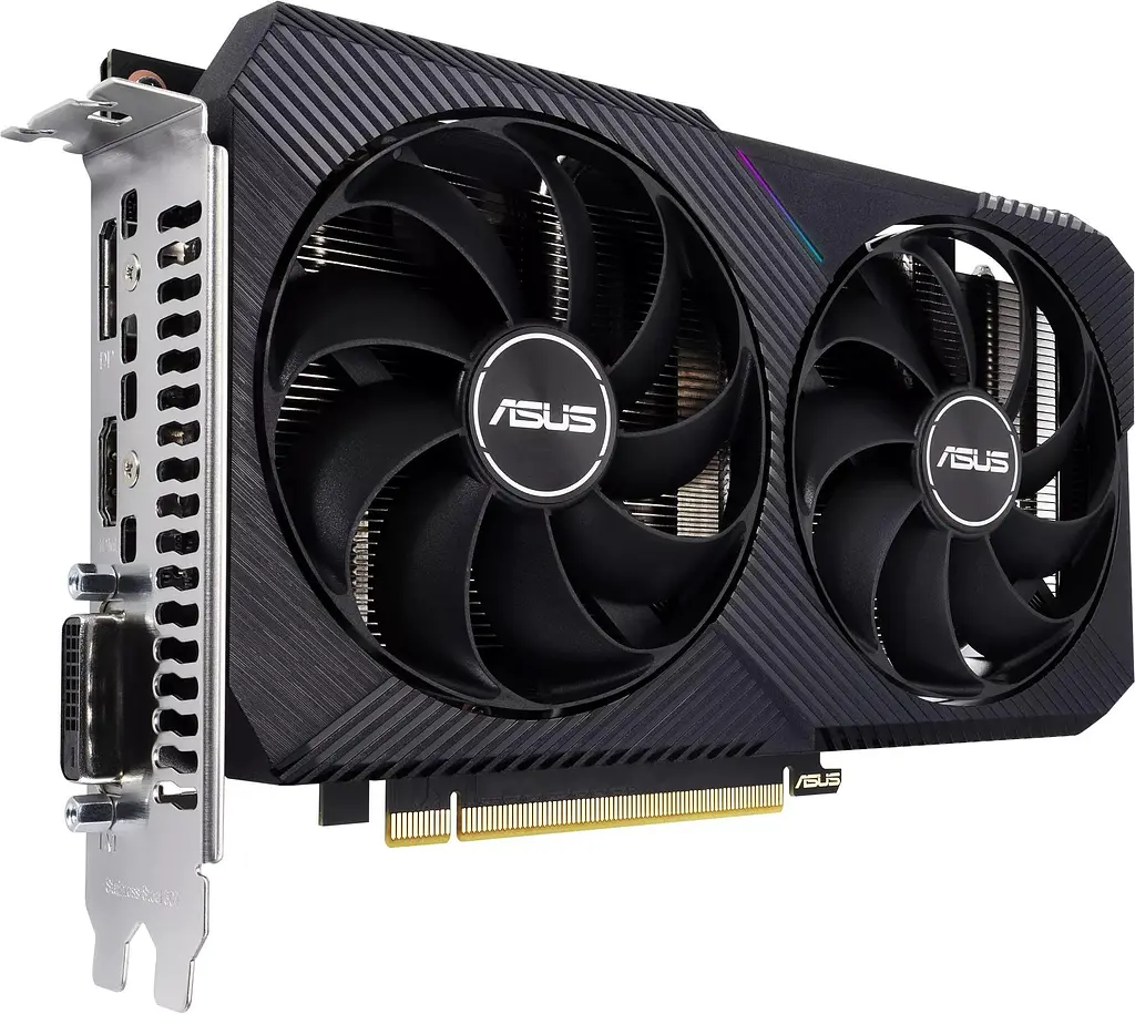 Видеокарта ASUS RTX 3050 8GB DUAL OC V2 (DUAL-RTX3050-O8G-V2) (GDDR6, 128 bit, PCI-E v4.0 x8) - фото 4