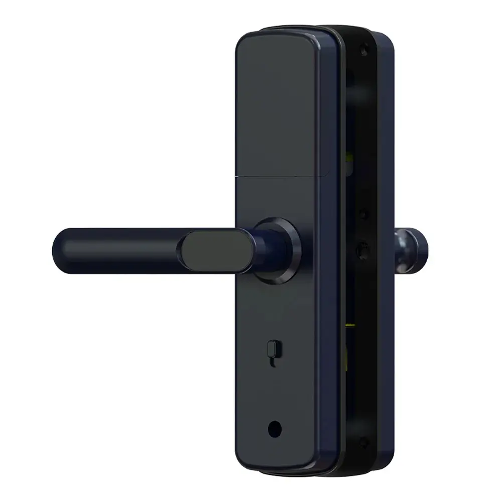 Замок біометричний автономний Trinix TRL-5204BTF Black з Bluetooth, зчитувачем відбитків пальців і карт Mifare (65-00066) - фото 3