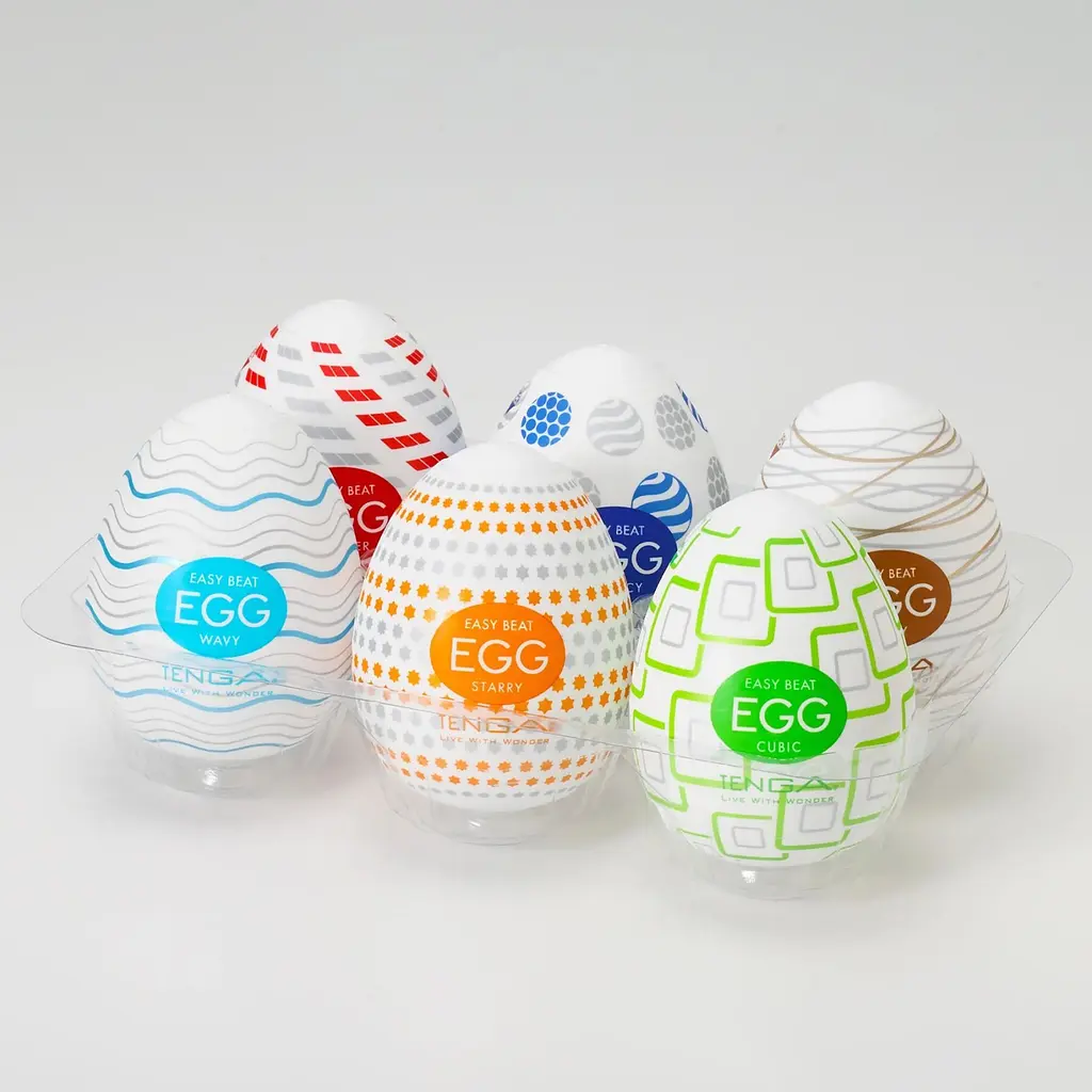 Набір мастурбаторів-яєць Tenga Egg Variety Pack - Standard, 6 шт - фото 13