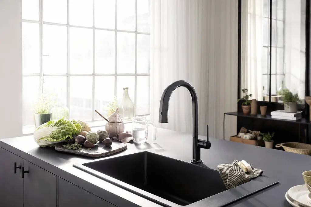 Змішувач Hansgrohe Aqittura M91 FilterSystem 210 1jet pull-out Sbox кухонний сет з Harmony Chrome 76800000 Хром - фото 2