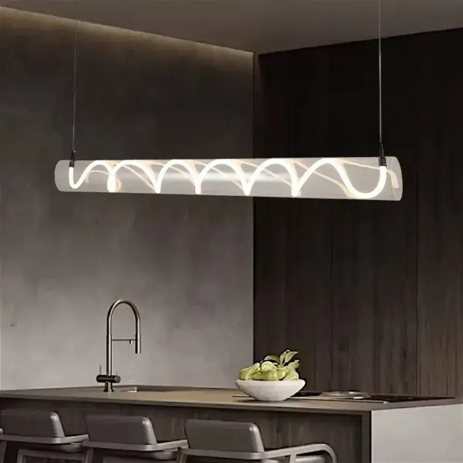 Світильник підвісний LED Levistella 79112285 led (1000) BK, 40W, 4500K, пластик, для вітальні - фото 4