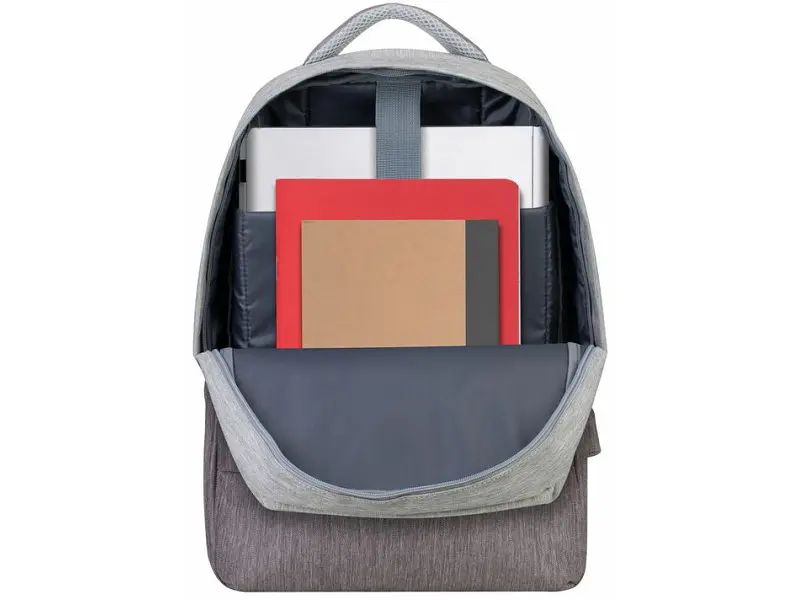 Рюкзак для ноутбука RIVACASE 7562 grey/mocha anti-theft 15.6 - фото 6