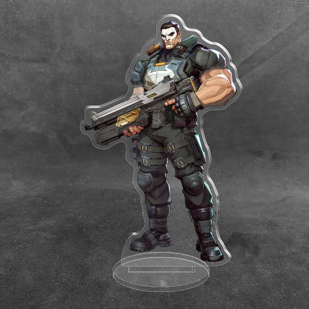 Акрилова колекційна фігурка Marvel Rivals - The Punisher 15 см