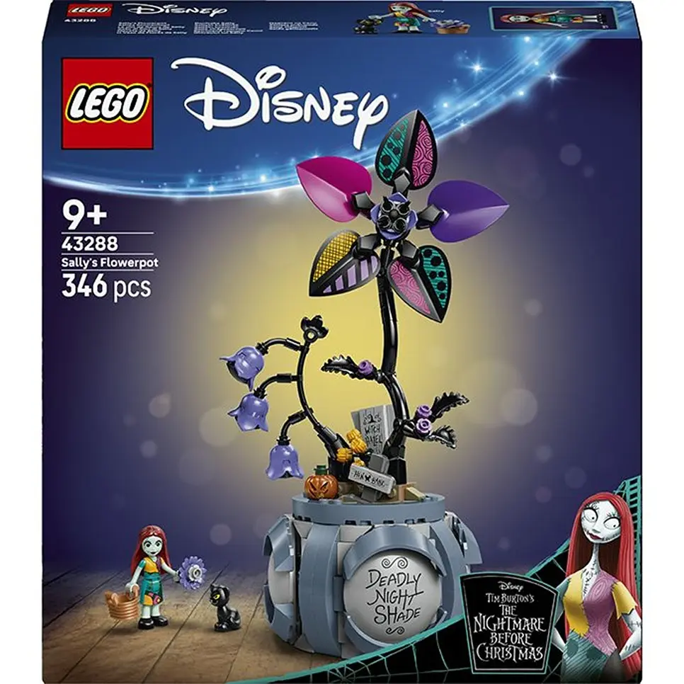 Уцінка. Конструктор LEGO Disney Classic Квітковий горщик Саллі 346 деталей (43288)