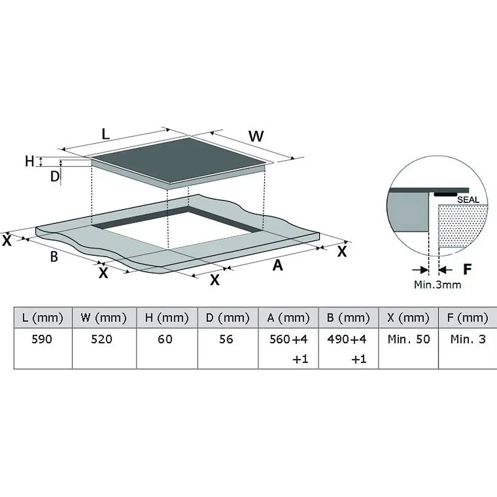 Індукційна варильна поверхня Samsung NZ64R3747BK [150305] - фото 5