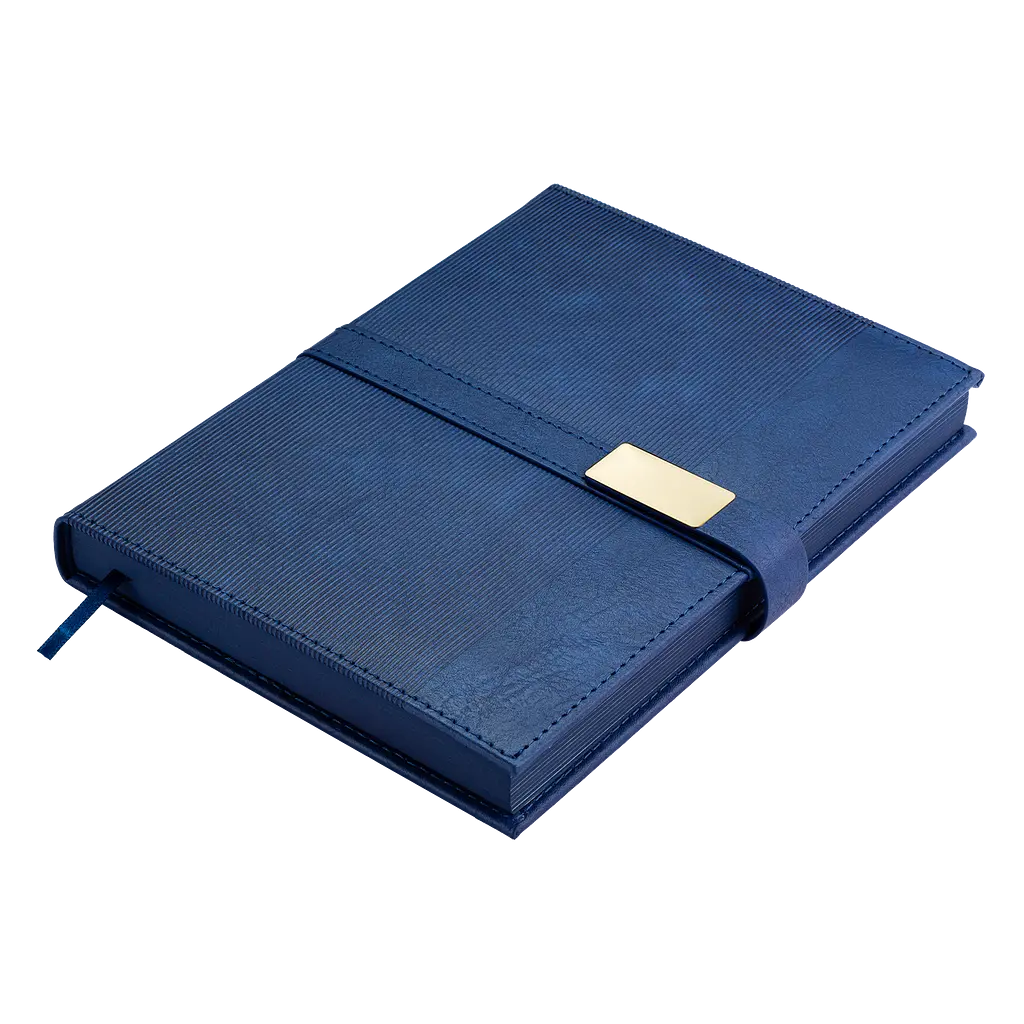 Щоденник недатований Buromax Leroy A5 штучна шкіра 336 сторінок синій (BM.20780-02) - фото 4