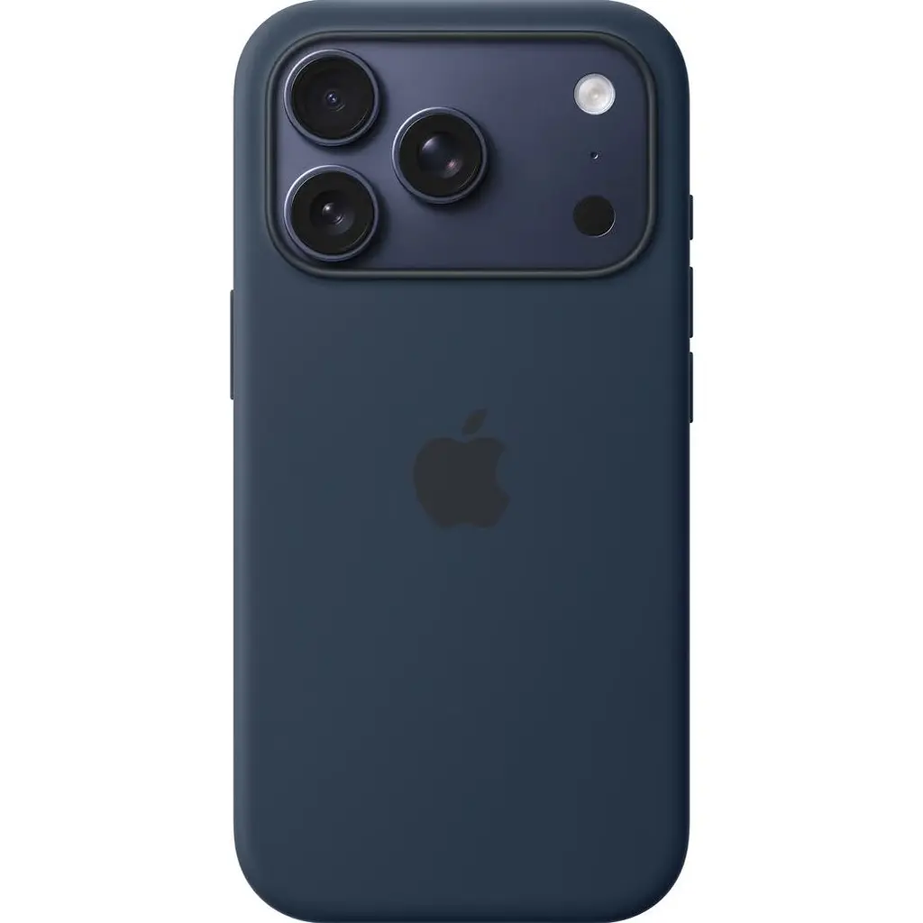 Чохол Silicone Case with Button, Animation, MagSafe для Apple iPhone 17 Pro Midnight ААА [149943] - фото 3