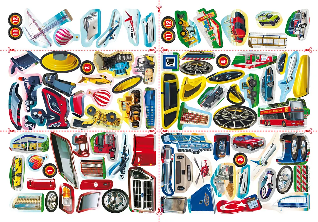 Книга Кристал Бук Меганаклейки Техника (F00022639) - фото 4