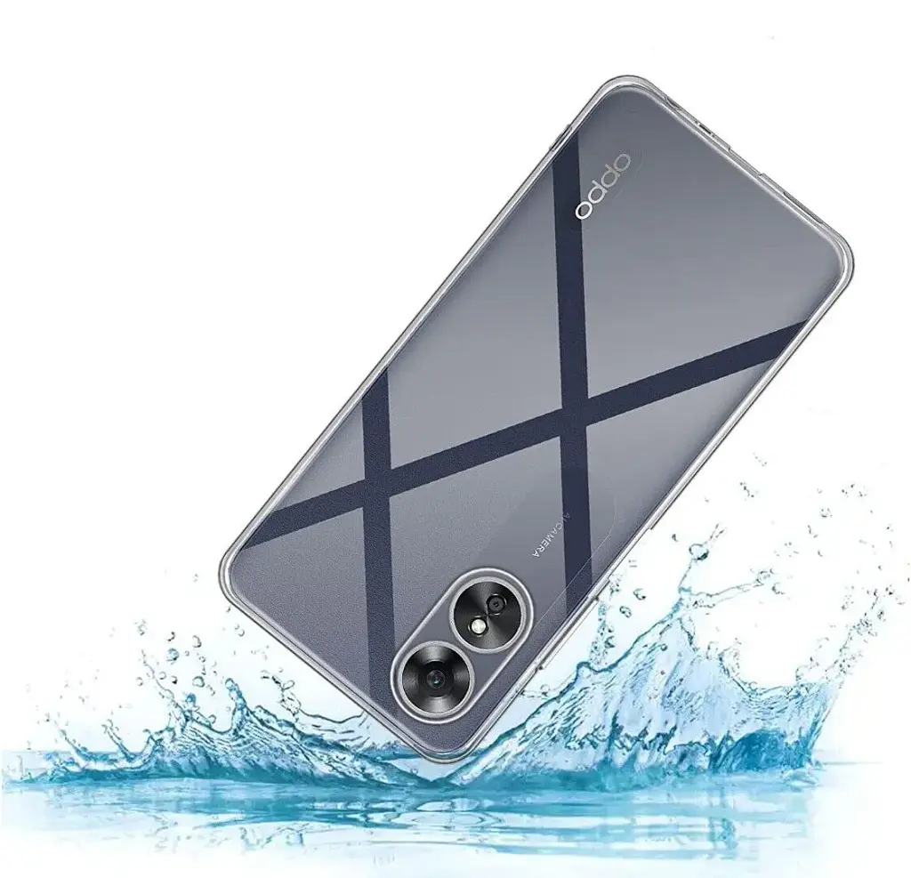 Силиконовый чехол BeCover для Oppo A17 Transparancy (708650) - фото 4