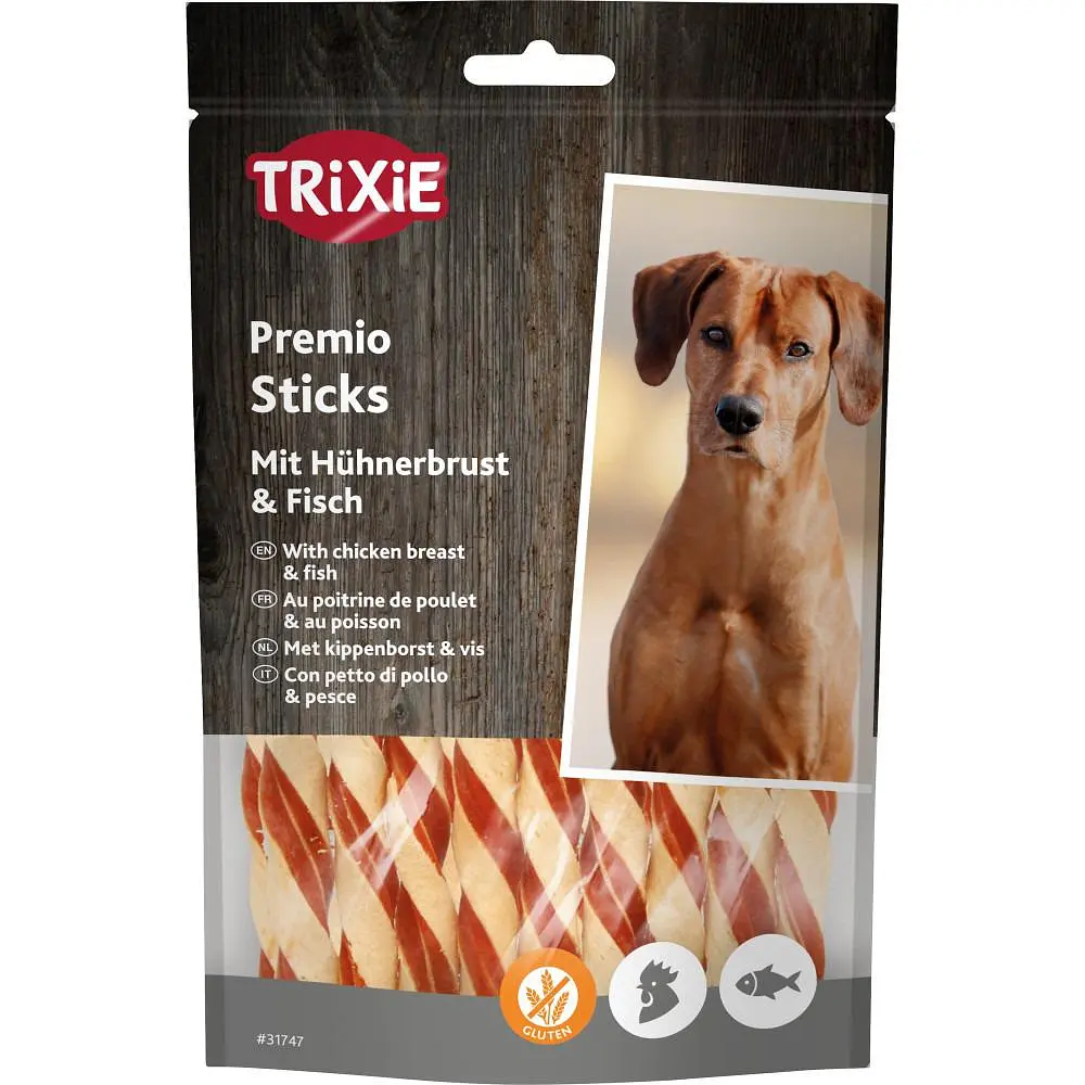 Ласощі для собак Trixie PREMIO Fish Chicken Sticks 80 г (курка і риба) - фото 3