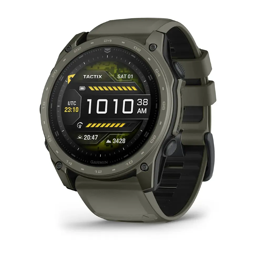 Тактичний GPS-годинник Garmin tactix 8 51 мм AMOLED Cerakote Olive Drab