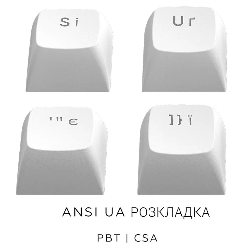 Клавіатура Dark Project ALU81 Terra Nostra PBT RGB Mech G3MS Moonstone White (DPKB_NOSTRA_81_ANSI_WHITE_UA) - фото 10
