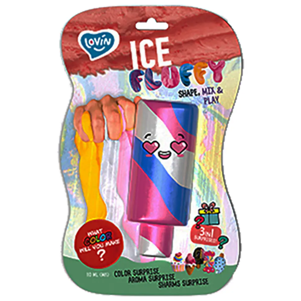 Лізун-антистрес TM Lovin Ice Fluffy ескімо 110 мл 80127 - фото 3