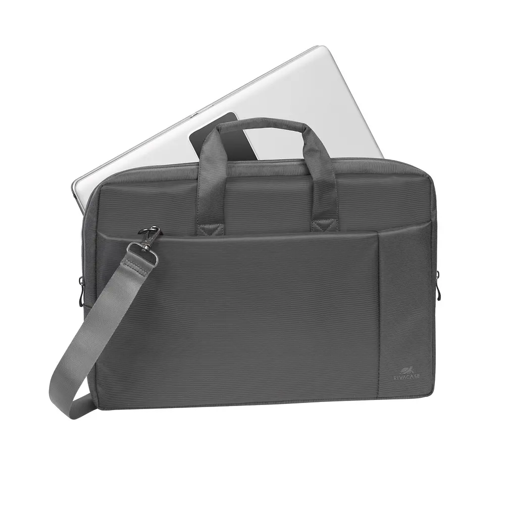Сумка для ноутбука RivaCase 8251 17.3" Grey - фото 2