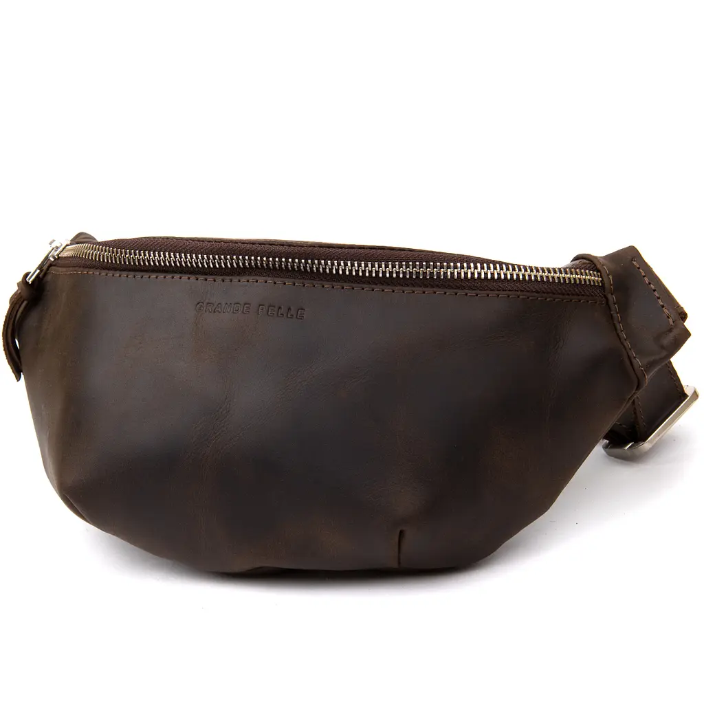 Чоловіча сумка GRANDE PELLE 30х13,5х7 см sum0020127 - фото 9
