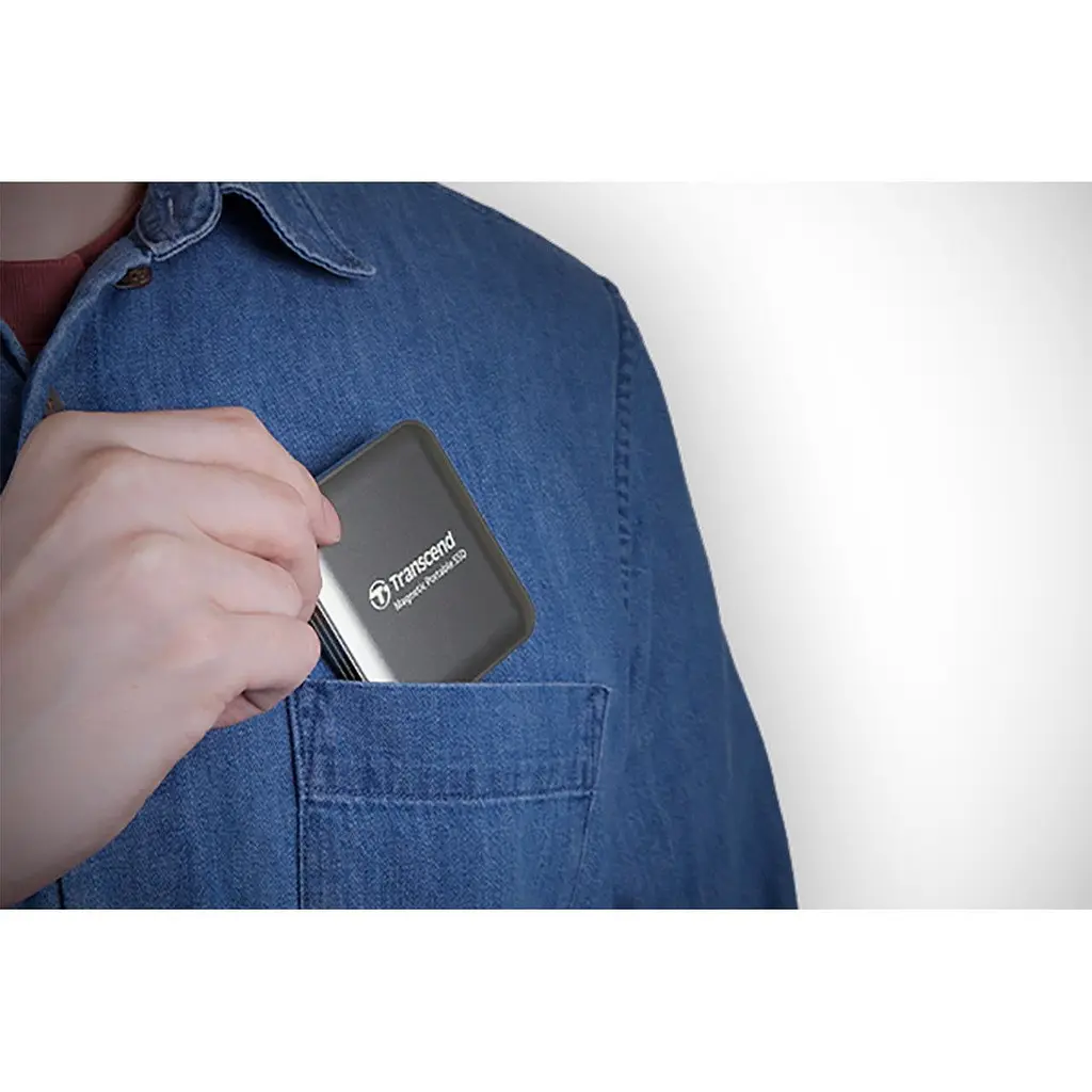 Зовнішній SSD накопичувач Transcend ESD420 1TB Iron Grey (TS1TESD420C) [155554] - фото 3