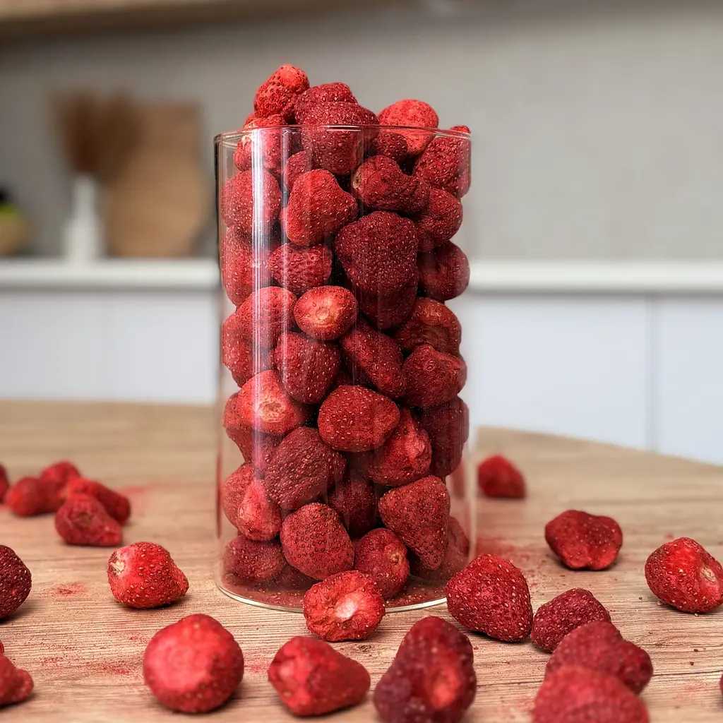 Сублимированная клубника, Целая, 100 г, С сахаром - фото 8