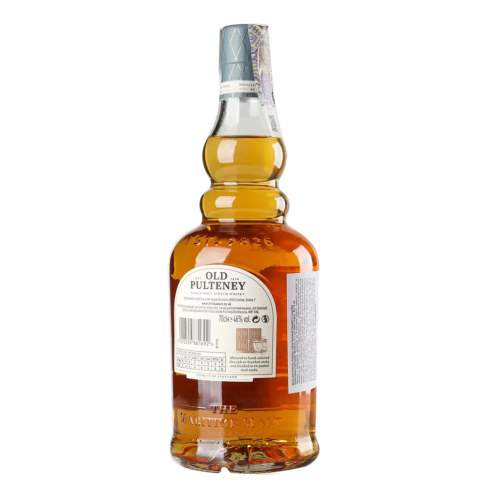 Виски Old Pulteney Huddart Single Malt Scotch Whisky 46% 0.7 л - фото 4