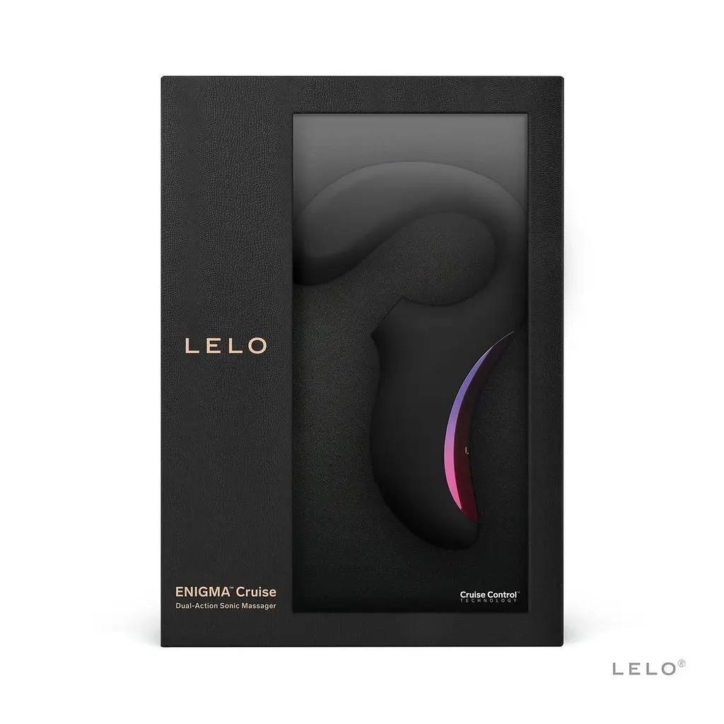 Кліторально-вагінальний звуковий стимулятор Lelo Enigma Cruise Black - фото 10