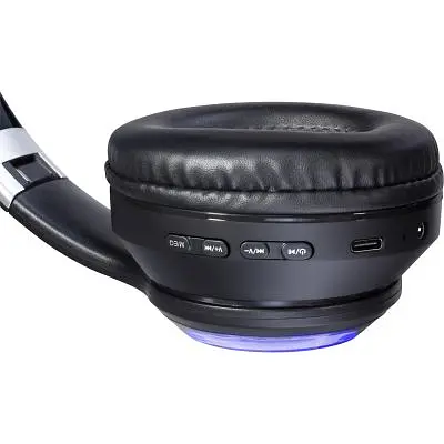 Навушники Defender FreeMotion B400 LED Bluetooth Black (63400) - фото 6