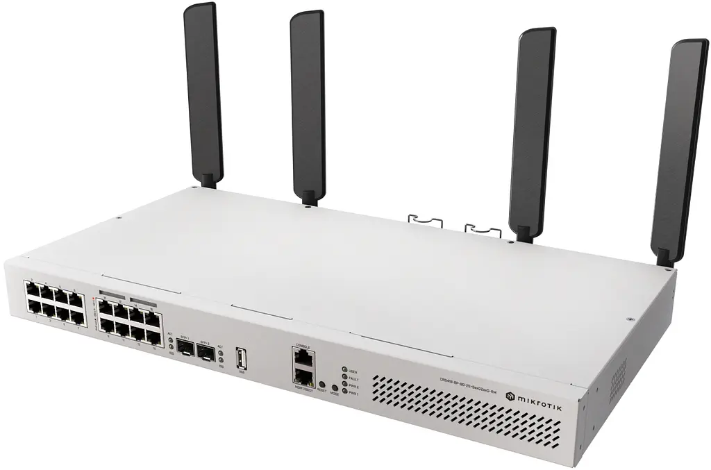 Комутатор MikroTik CRS418-8P-8G-2S+5axQ2axQ-RM - фото 2