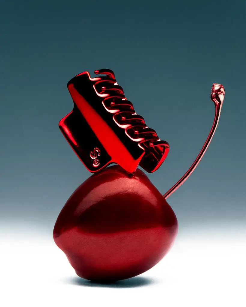 Металева заколка для волосся Sister's Aroma Red - фото 4