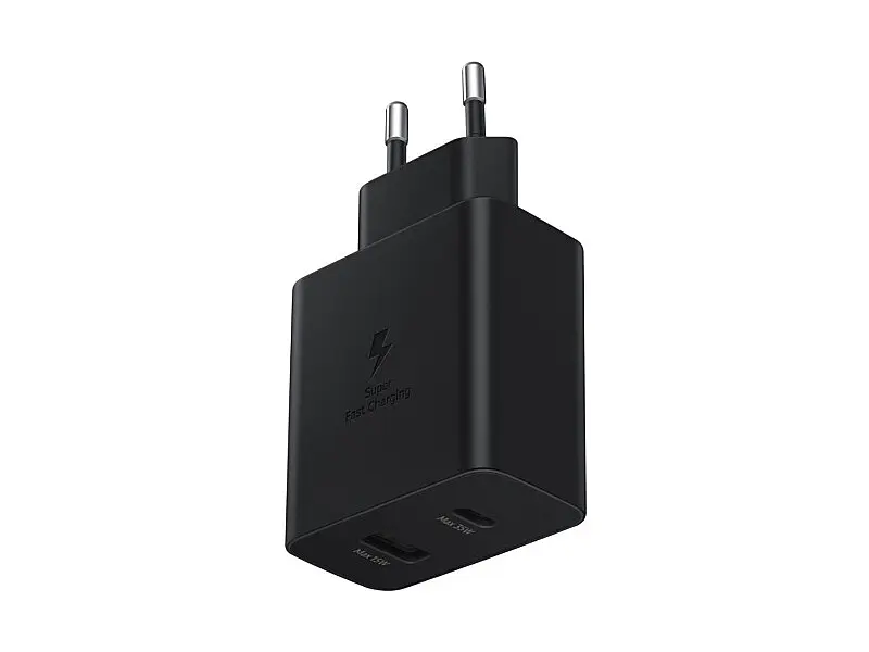 Зарядний пристрій Samsung 35 W Wall Charger Duo Black (EP-TA220NBEGRU) - фото 2