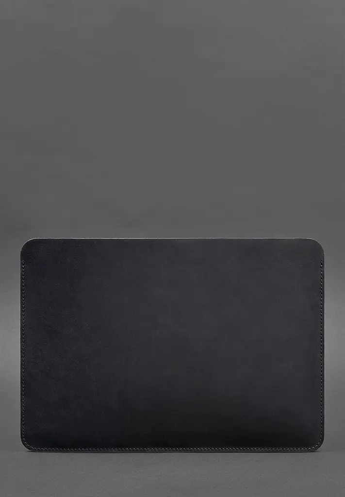 Чохол із натуральної шкіри BlankNote для MacBook 13 дюйм Синій Crazy Horse - фото 2