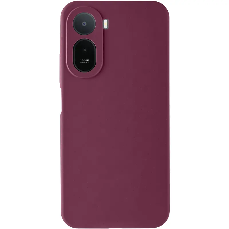Чохол Silicone Cover Lakshmi Full Camera (AAA) для Xiaomi Redmi A7 Pro 4G / Poco C81 Бордовий / Plum - фото 2