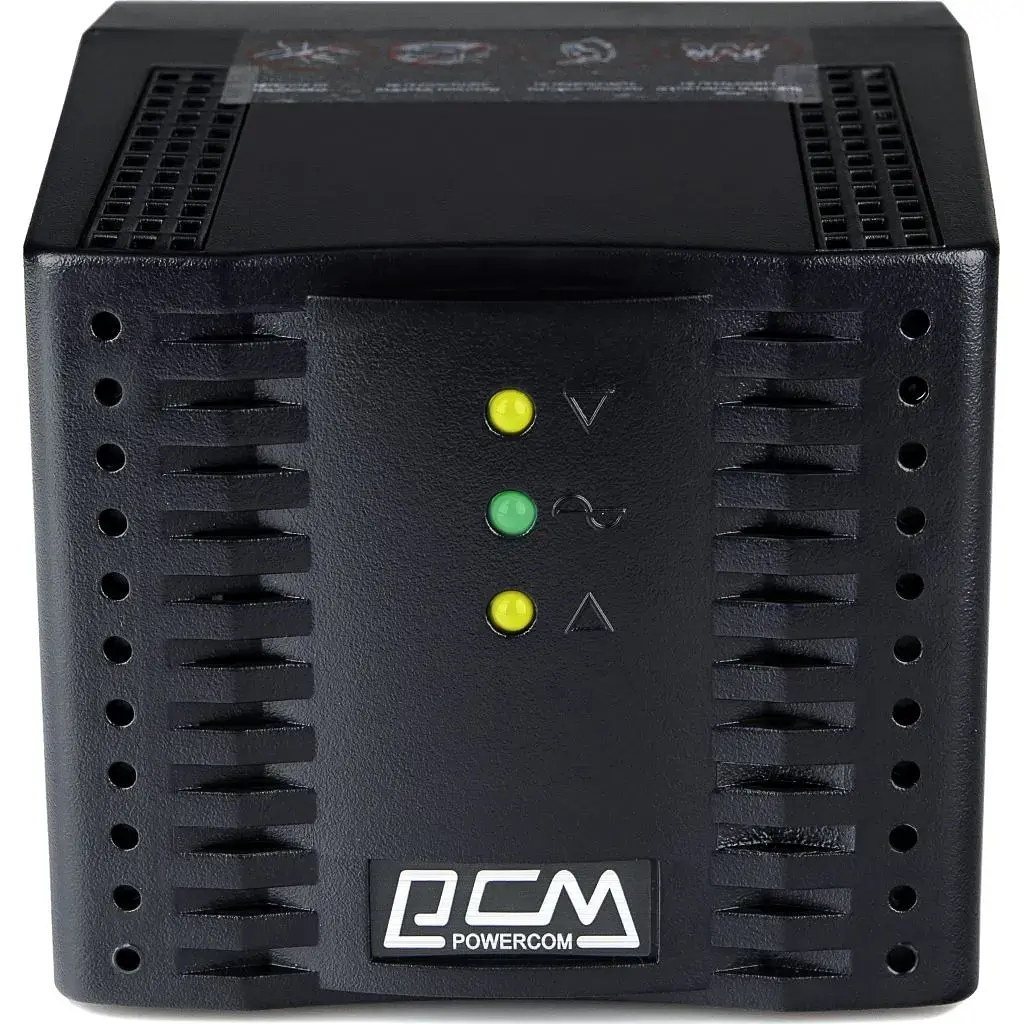Стабілізатор напруги Powercom TCA-1200 (TCA-1200 black)