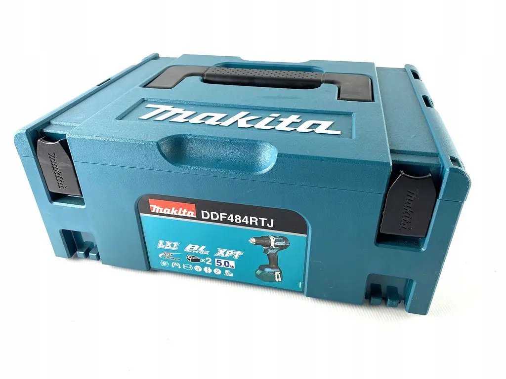 Шурупокрут-дриль акумуляторний Makita DDF484RTJ з набором біт Makita B-68317 (54 Нм, 1.5-13 мм, BL, LXT) - фото 7