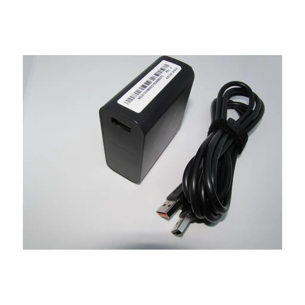 Блок живлення до ноутбуку Lenovo 65W 20V, 3.25A / 5V, 2A разъем bevel USB (косой) wall mount (ADL65WDA / A40248) - фото 2