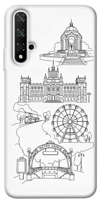 TPU чохол Demsky Kharkiv spirit для Huawei Honor 20 / Nova 5T