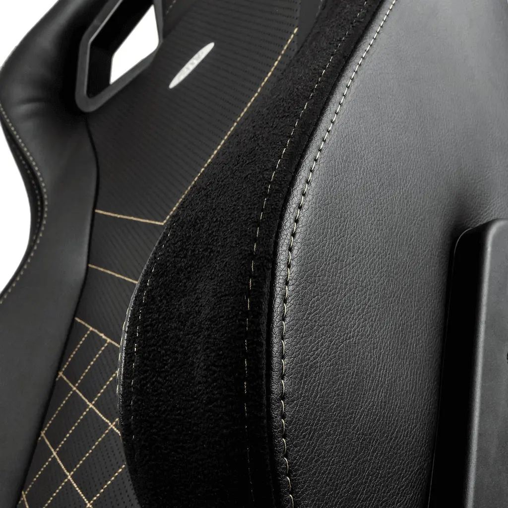 Компютерне крісло для геймера Noblechairs Epic PU leather black/gold (NBL-PU-GOL-002) - фото 3