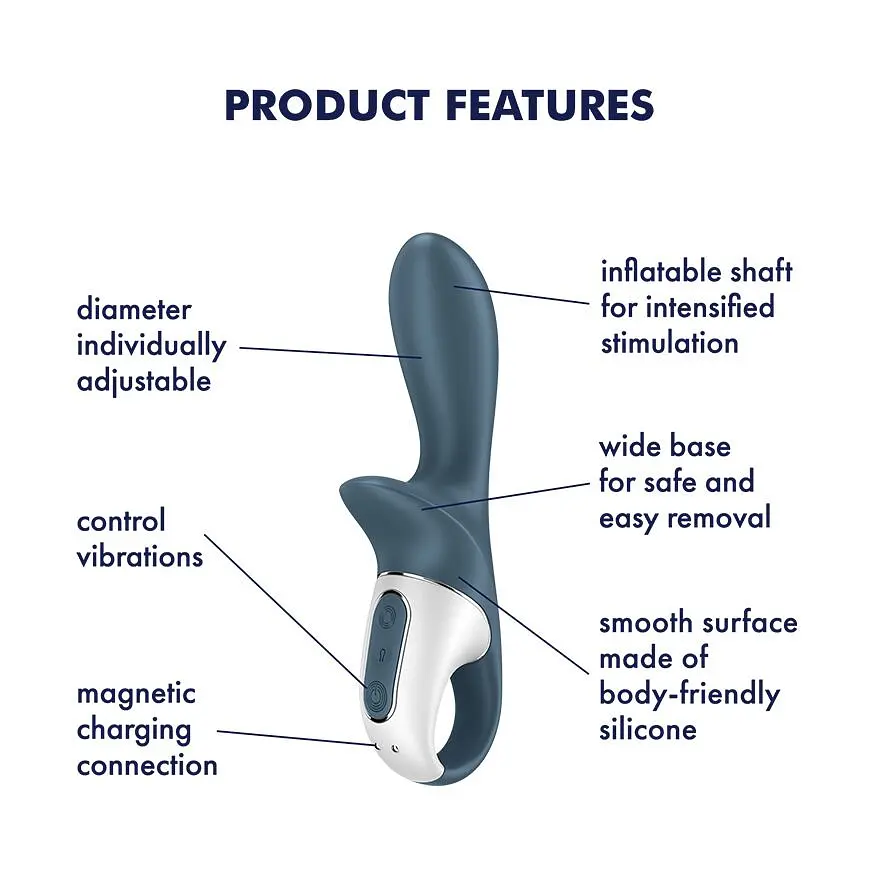 Анальний вібратор надувний Satisfyer Air Pump Booty 2 Satisfyer SO8410 95875 - фото 5