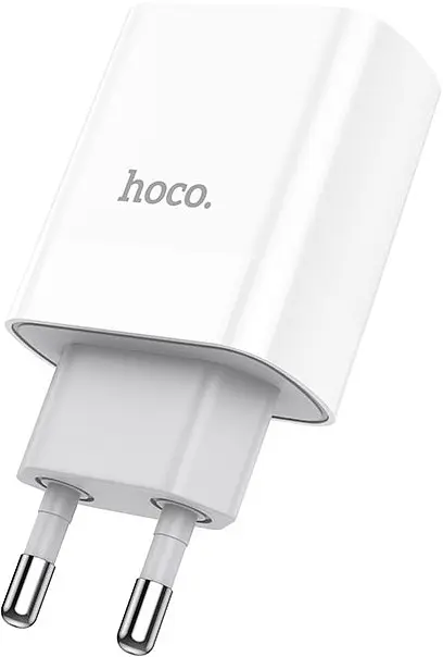Зарядний пристрій HOCO C80A Plus Rapido PD20W+QC3.0 white - фото 2