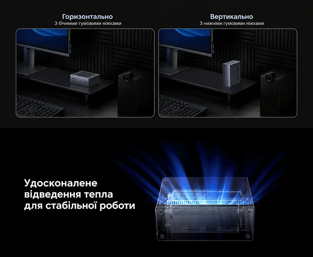 Док-станція USB-C з відсіком SSD UGREEN Revodok Pro CM923 10 в 1 HDMI до 4K 60 Гц M.2 NVMe (55735) - фото 6