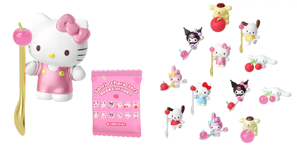 Фігурка-сюрприз POP TOP HELLO KITTY ТА ДРУЗІ – ВИШЕНЬКИ (В асортименті) - фото 2