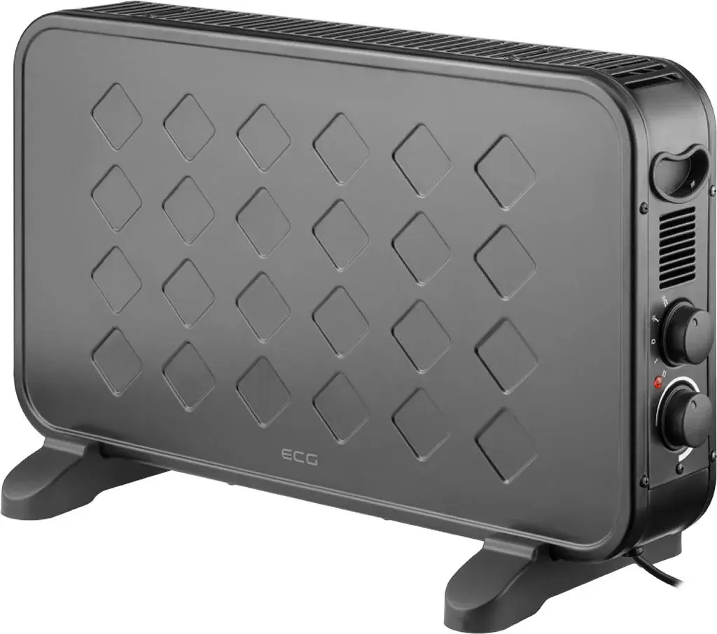 Конвектор ECG TK 2030 T Black - фото 2
