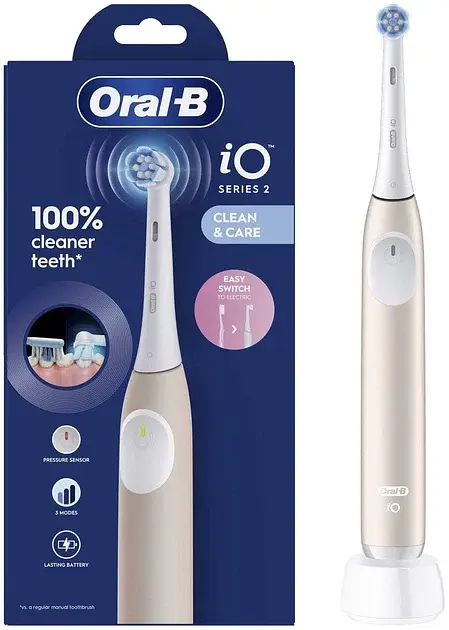 Електрична зубна щітка Braun Oral-B iO Series 2 iOS2.1C9.0 Calm Рожевий