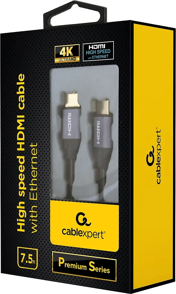 Кабель Cablexpert HDMI - HDMI v2.0 7.5m (CCBP-HDMI-7.5M) - фото 3
