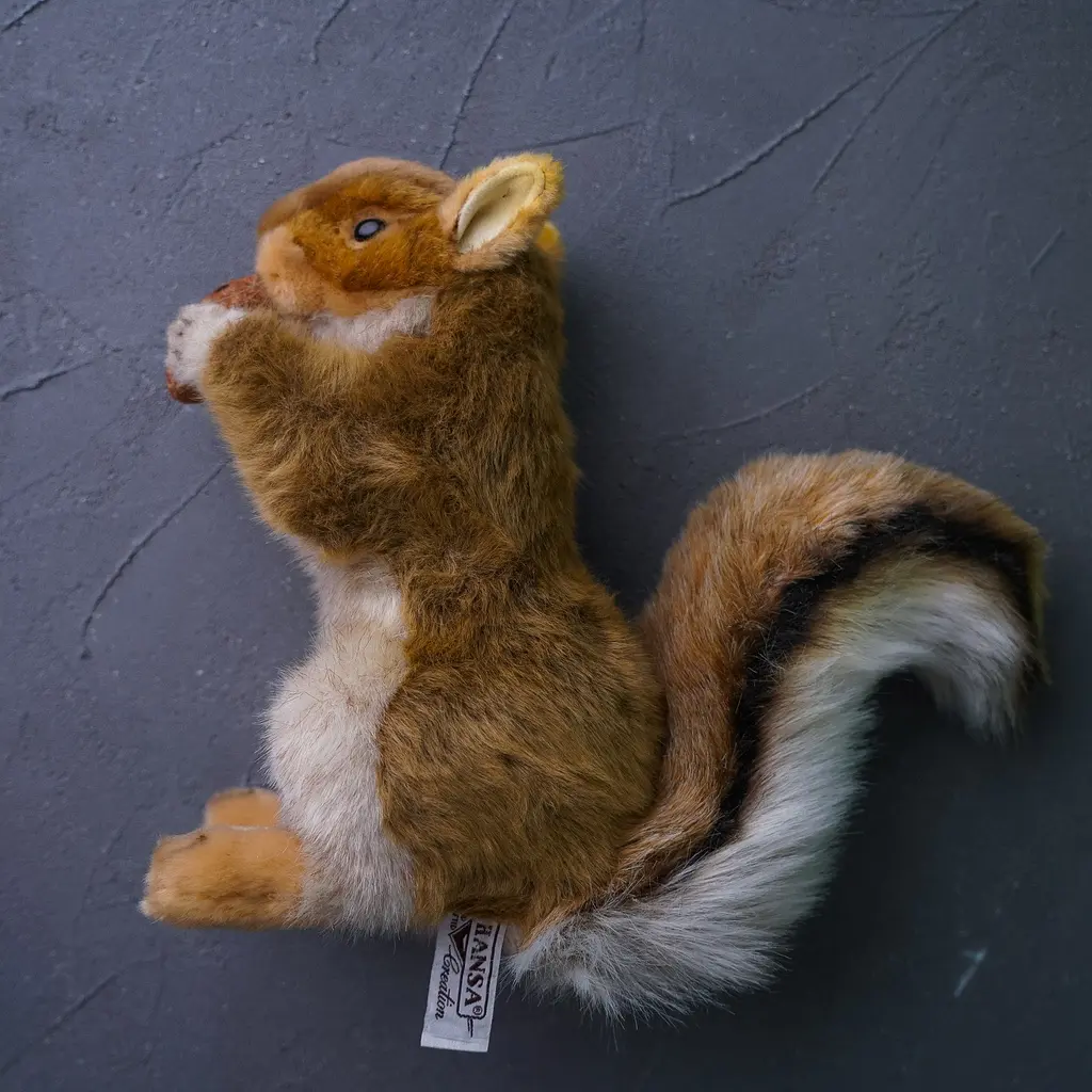 Мягкая игрушка Hansa Рыжая белка 22 см (3745) - фото 6